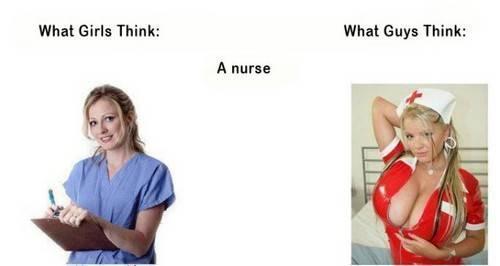 What Guys And Girls Think Of A Nurse
