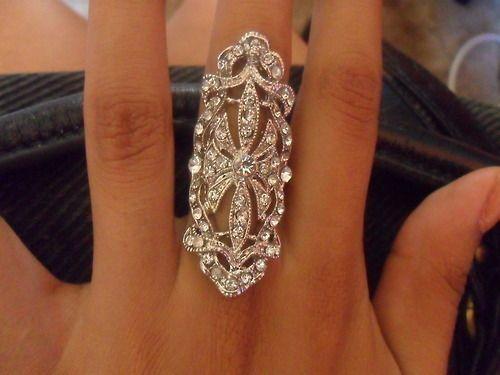beautiful art deco style ring