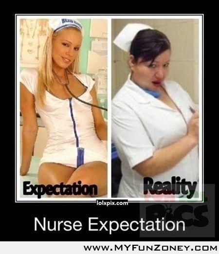 Expectations vs Reality Fail Nurse