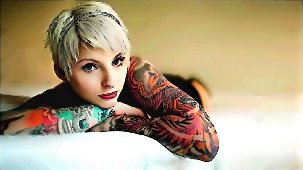 Tattoo Girl Wallpaper