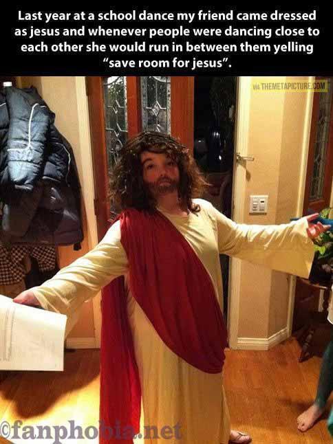 Save room for Jesusâ€¦