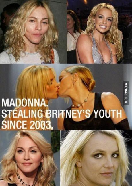 Madonna took Britney's soul