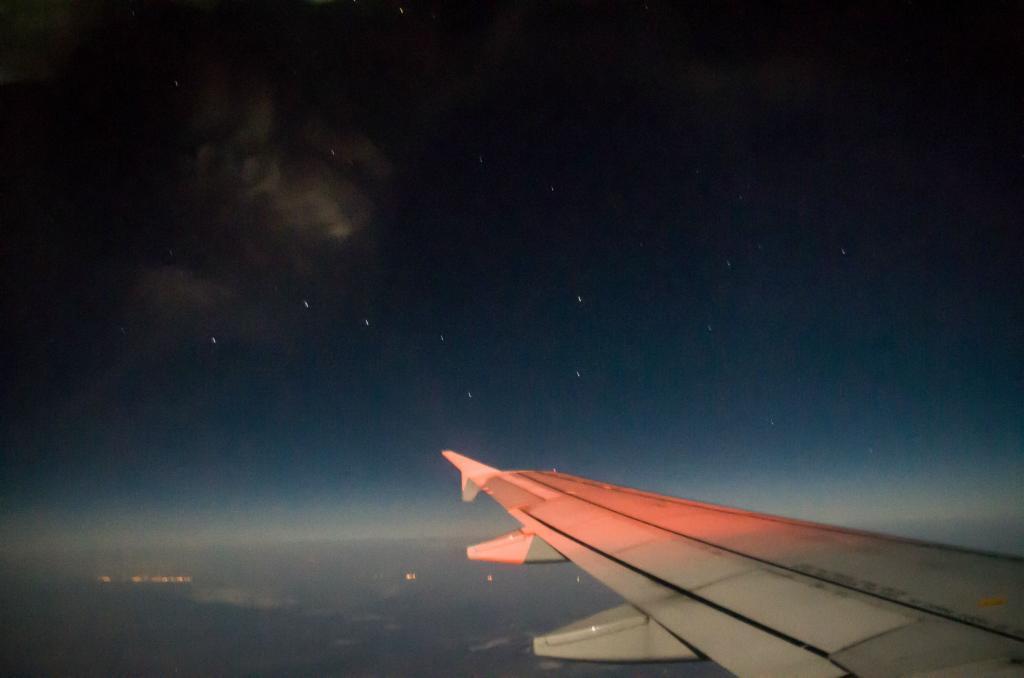 I saw the Big Dipper (or I think I did) on my flight to New York