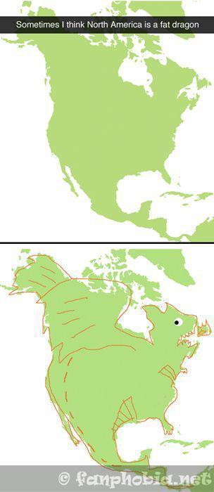 I will never look at North America the same again....