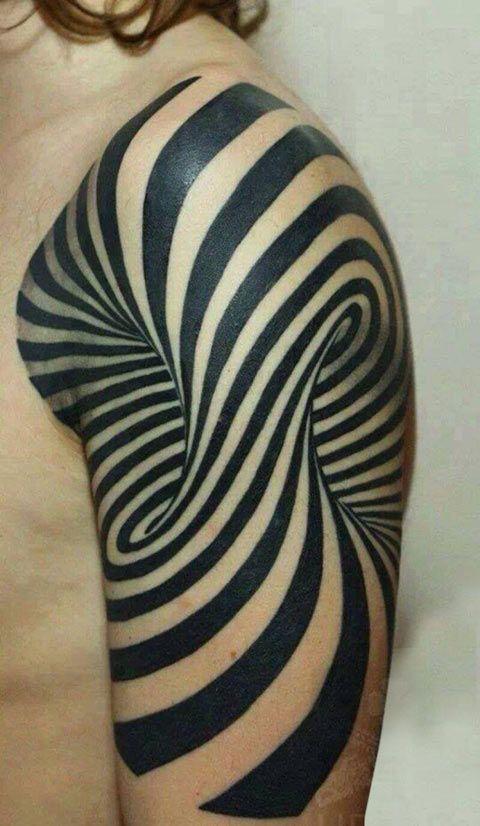 Cool tattoo illusionâ€¦