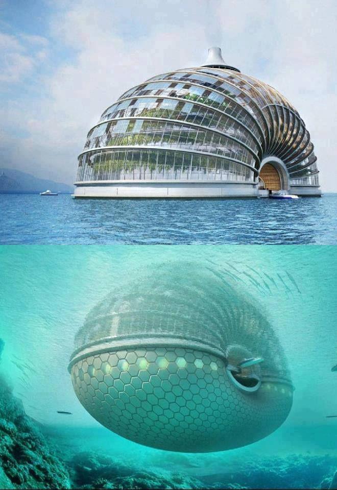 Ark Hotel Unique Dome Shaped Hotel in China The Ark project was design