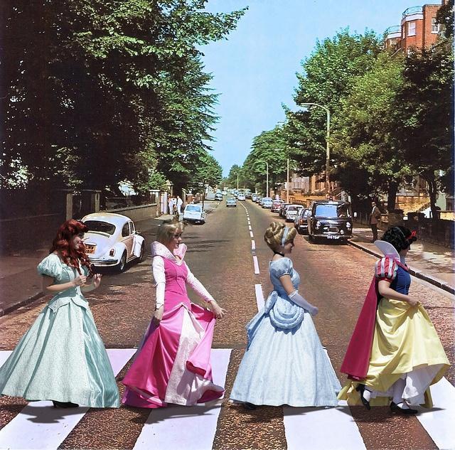 The Disney Princess Abbey Road Walk - oh sister of mine, lets do this