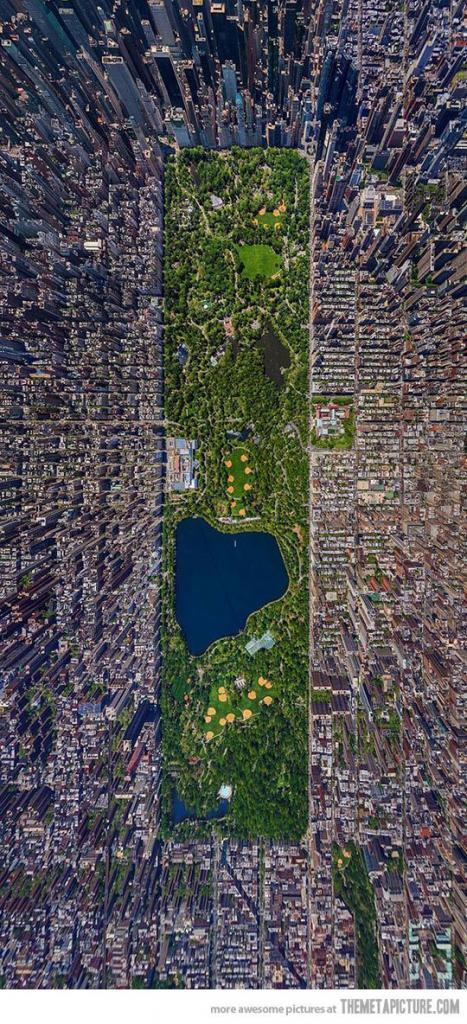 Aerial view of Central Parkâ€¦