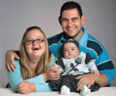 Mother with Downs Syndrome, Father with slight mental handicap, comple