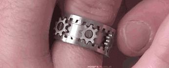 An Engineers ring.