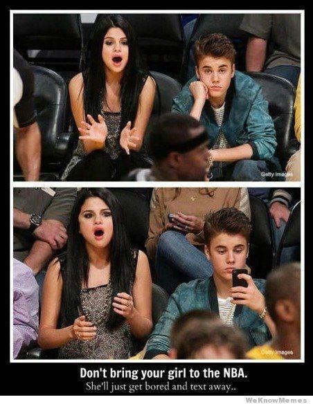 Don't Bring your girl Friend to NBA