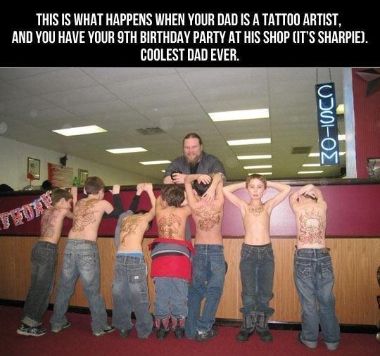 Coolest dad of the monthâ€¦
