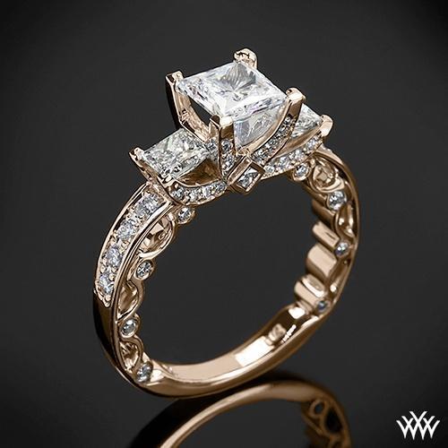 This beautiful 3 Stone Engagement Ring