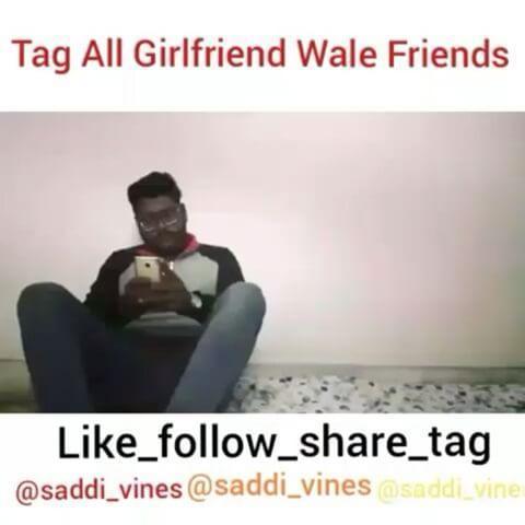Tag all girl friends  wale friends