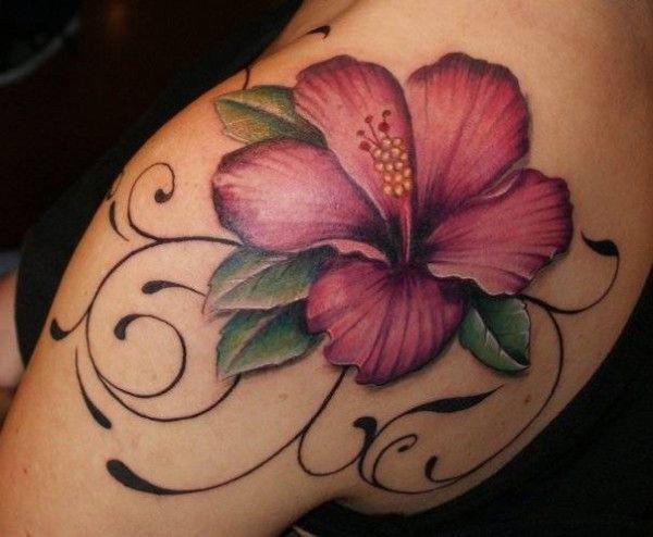 Amazing flower tattoos