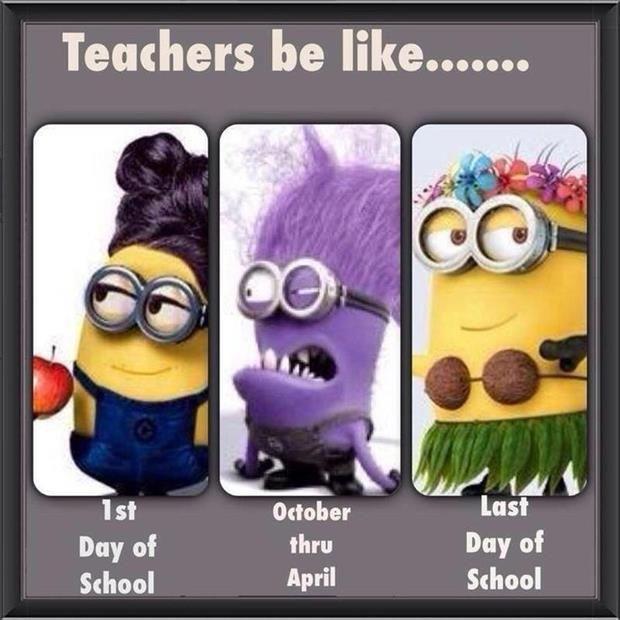 Teachers be like...