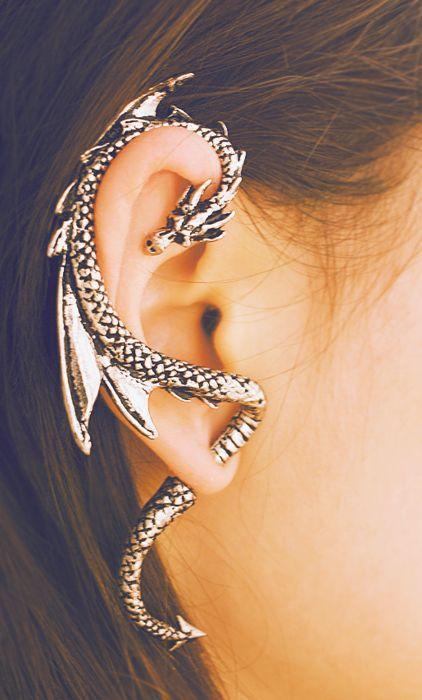 New Dragon ear cuff