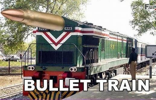 Bullet Train in Pakistan