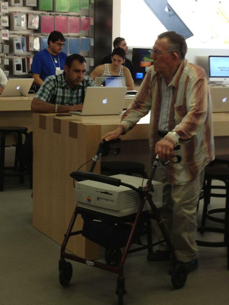 Meanwhile at an Apple Store