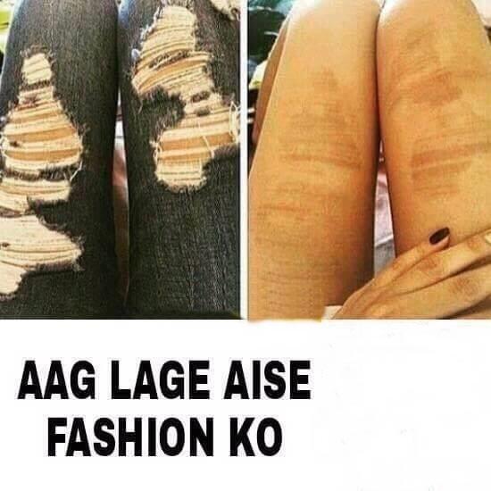 Aag Lage Aise Fashion Ko