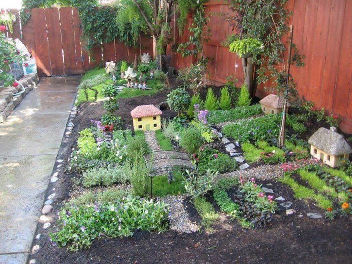 Miniature Village in your Garden