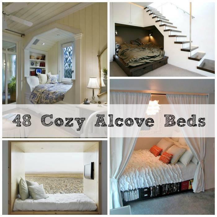 48 Totally Cozy Alcove Bed Designs!