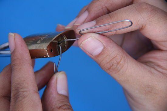 How to Pick a Lock Using a Paperclip