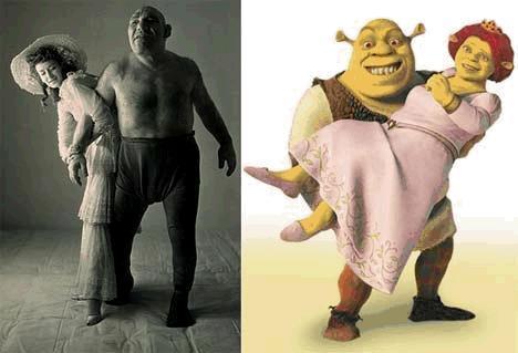 Maurice Tillet The Real World Shrek