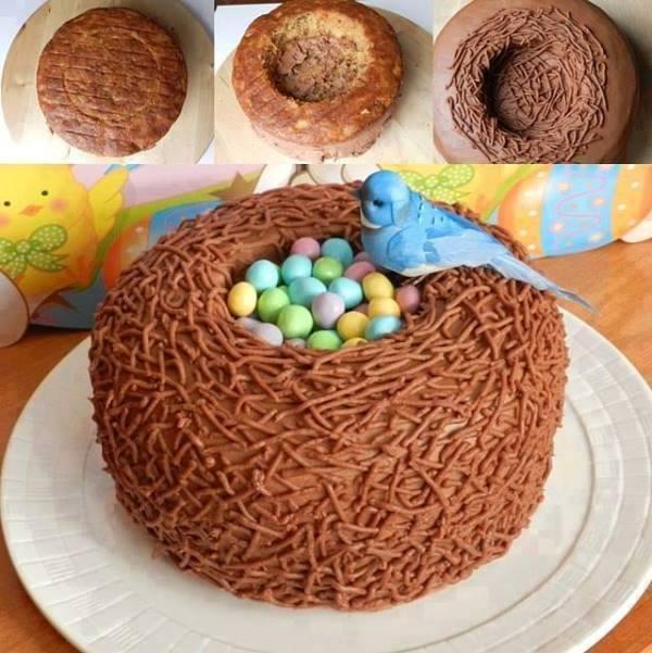 Easter Bird Nest Cake Recipe