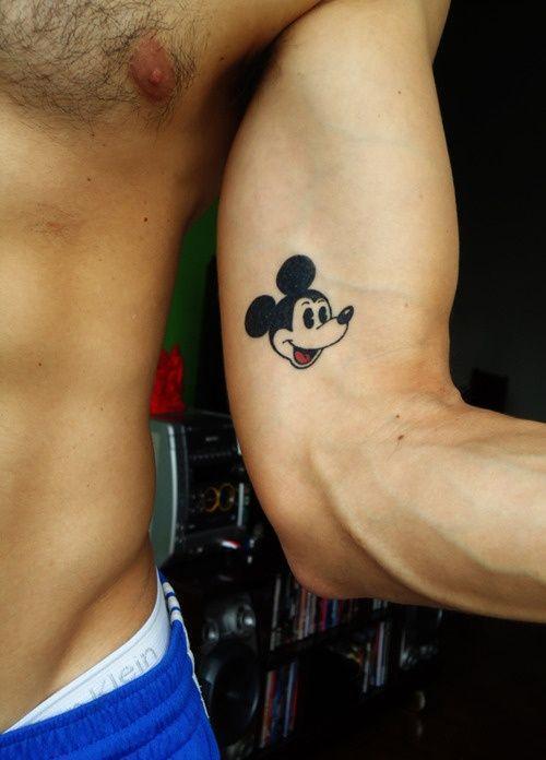 Cute placement for a guy who likes Disney haha!