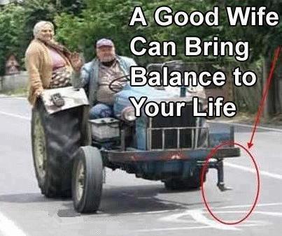 a good wife bring balance to your life