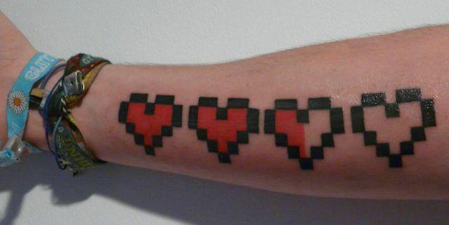 Read Heart Tattoos