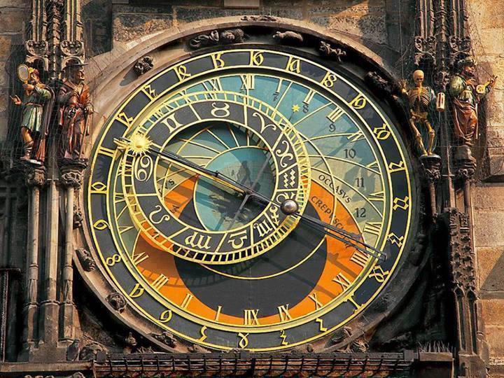 This astronomical clock in Prague has been functioning since 1410