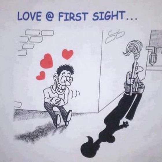 First Sight Love on valentine's day