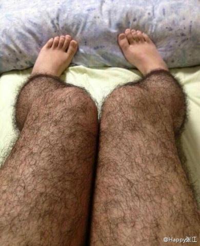 Feeling harassed? Creep out the creeps with these Hairy Stockings