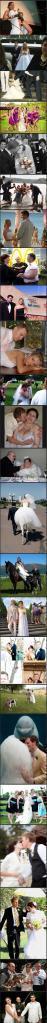 Mostly unfortunate wedding photos.. So so bad and yet so funny! CAN'T STOP LAUGHING