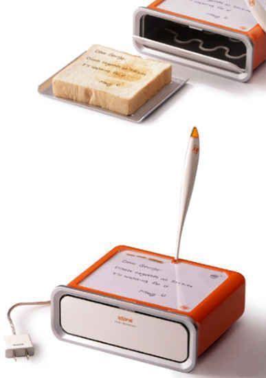 Use this amazing invention to write love notes in your morning toast. 