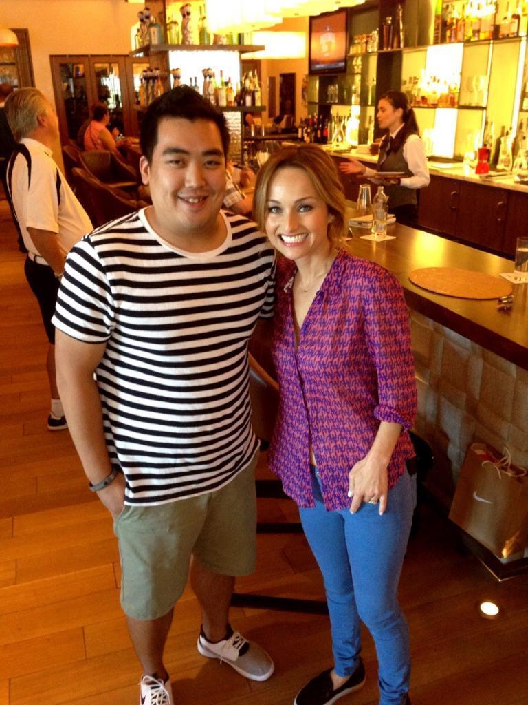 I was eating lunch and a random Giada appeared.