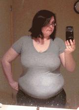 TIME LAPSE OVER FOUR MONTHS. WOMAN LOSES 88 POUNDS.