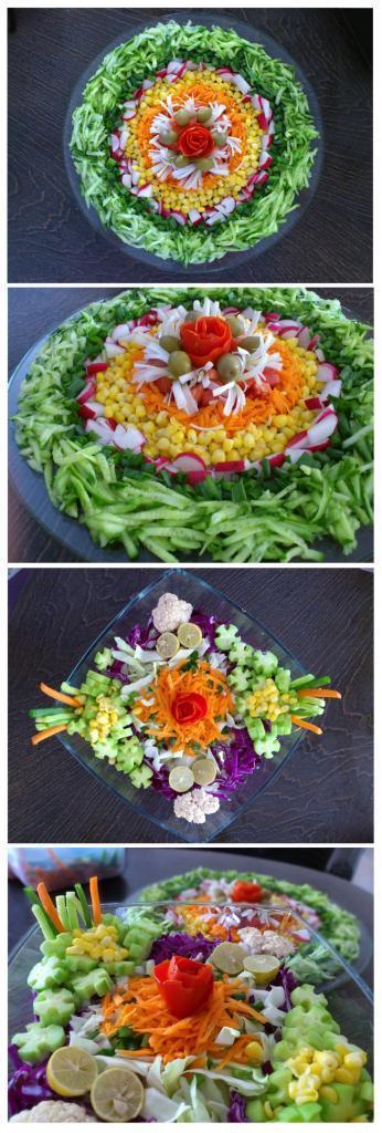 Salad Designing Idea