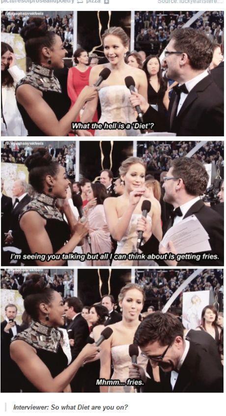 Reasons to Jennifer Lawrence