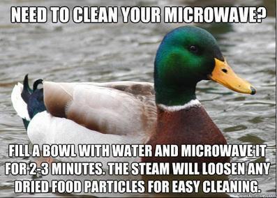 Microwave Cleaning Trick