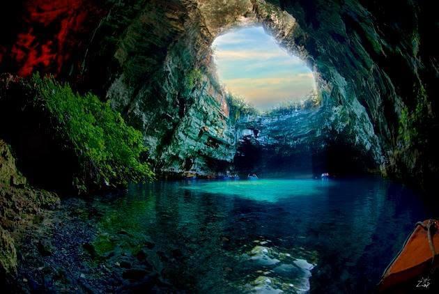 The Breathtaking Melissani Cave in Greece