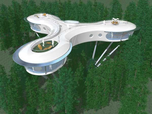 modern tree house Top 8 Most Amazing Tree Houses