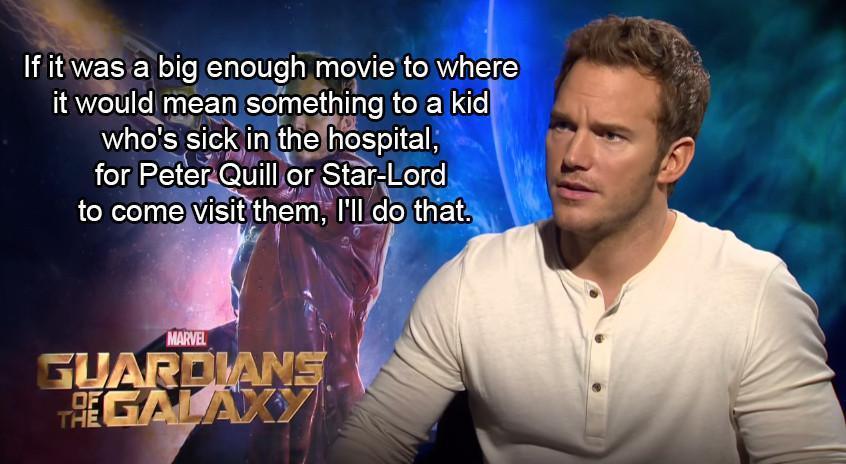 Chris Pratt Delivers