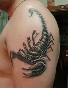 Scorpio Tattoo Man Picture Shoulder Design Inspirational