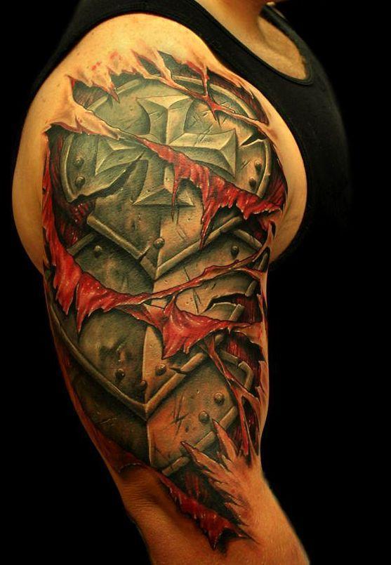 armor tattoos