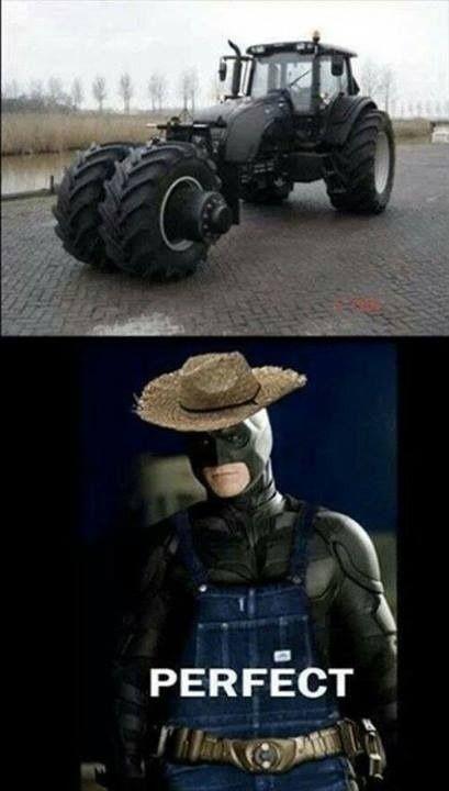 Batman Farm-Mobile, Click the link to view today's funniest pictures
