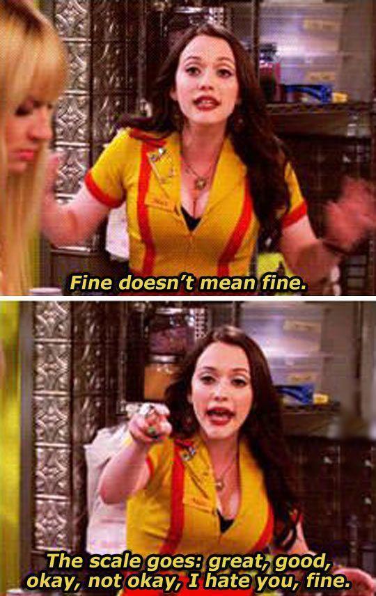 When a girl says fineâ€¦