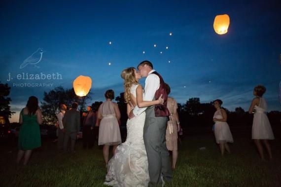 Send lanterns into the sky